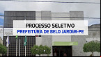 Processo Seletivo Prefeitura de Belo Jardim-PE 2024